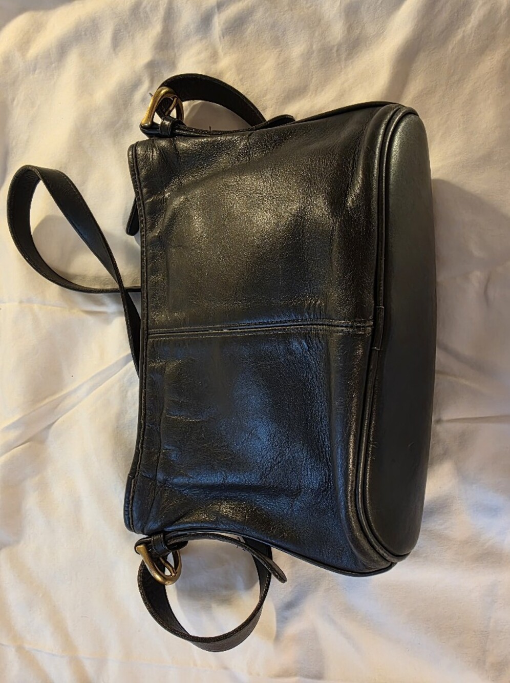Vintage Coach Worth Leather Bag #4143